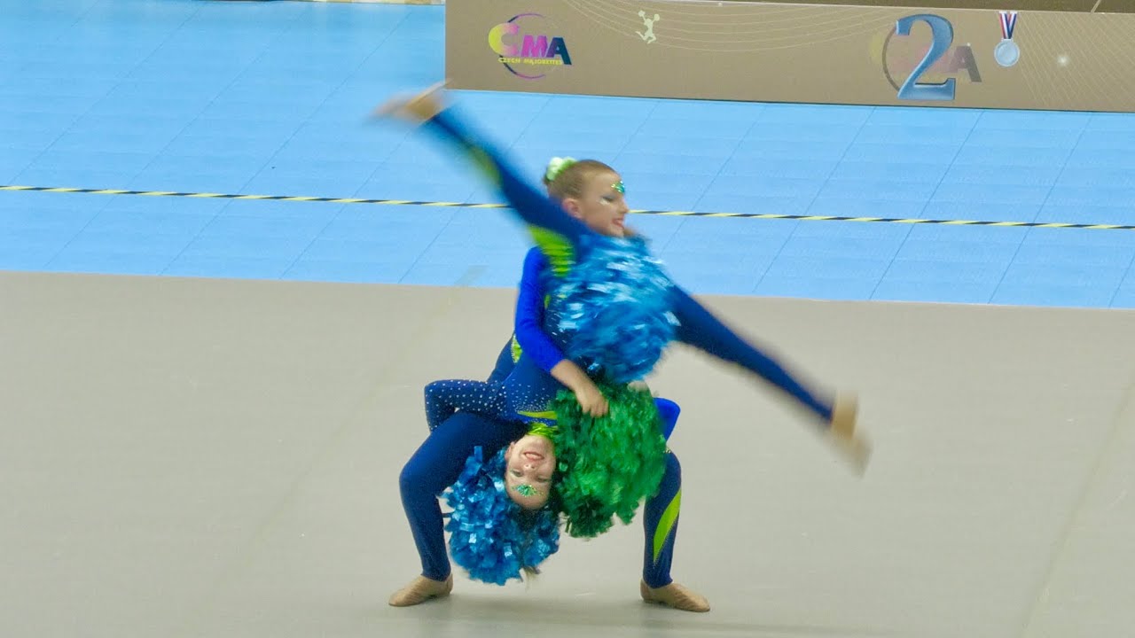 Majorettes *TK Dancing Roses - SGK Opava* / POM DUO / Hradec Kralove 2025 |