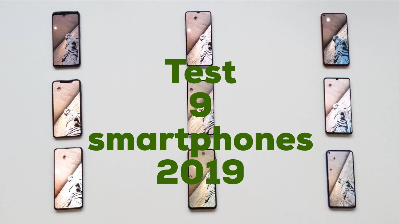 Test neuf smartphones de 2019 : que valent-ils en photo et vidéo?