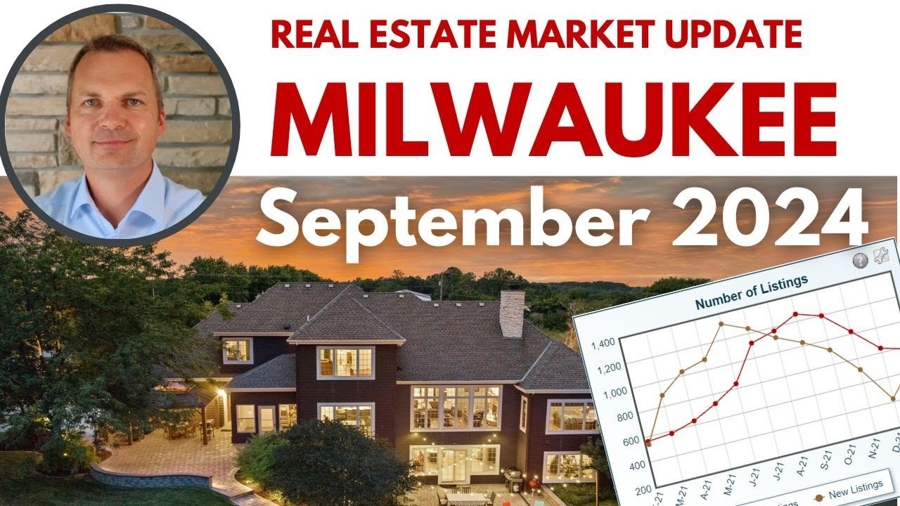 Milwaukee Real Estate Market Update  September 2024 | Shifting Into a Buyer's Market