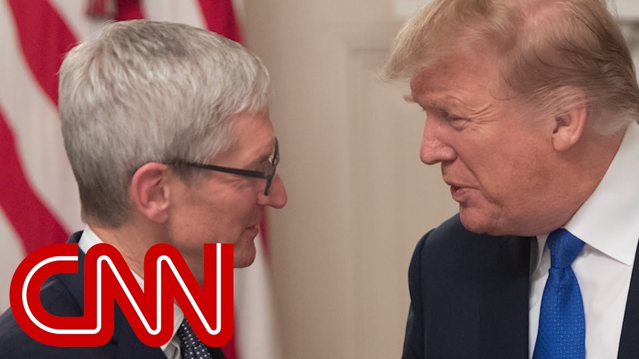 Trump changes his story on 'Tim Apple' flub