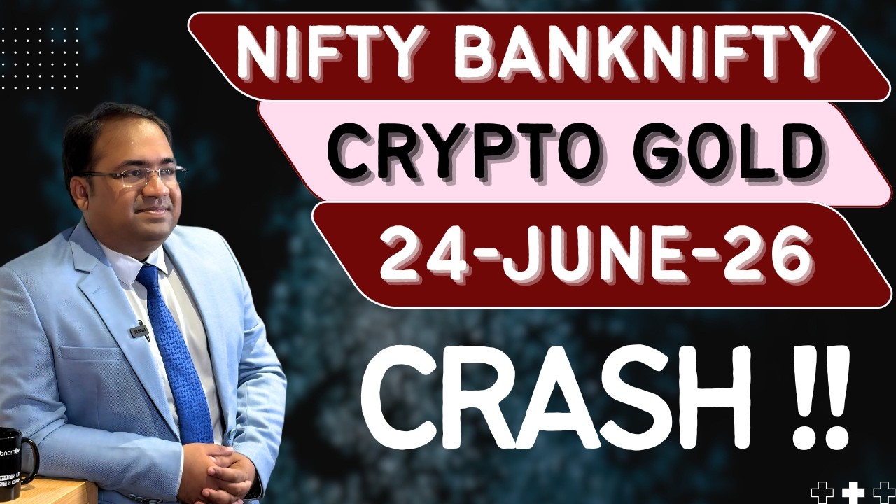 Nifty Prediction and Bank Nifty Analysis for Wednesday | 24 June 26 | Bank NIFTY Tomorrow