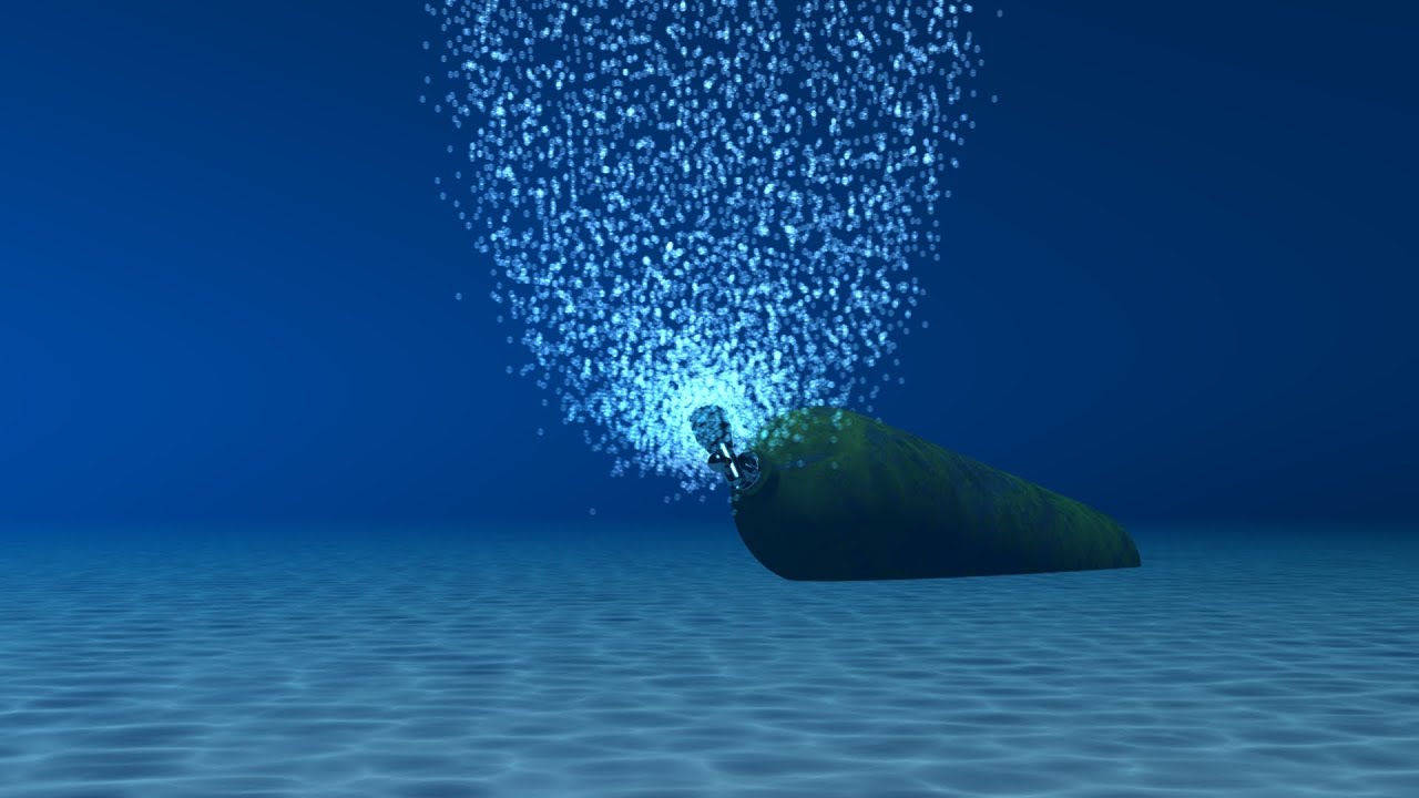 Maya tutorial: Underwater Scuba tank losing air