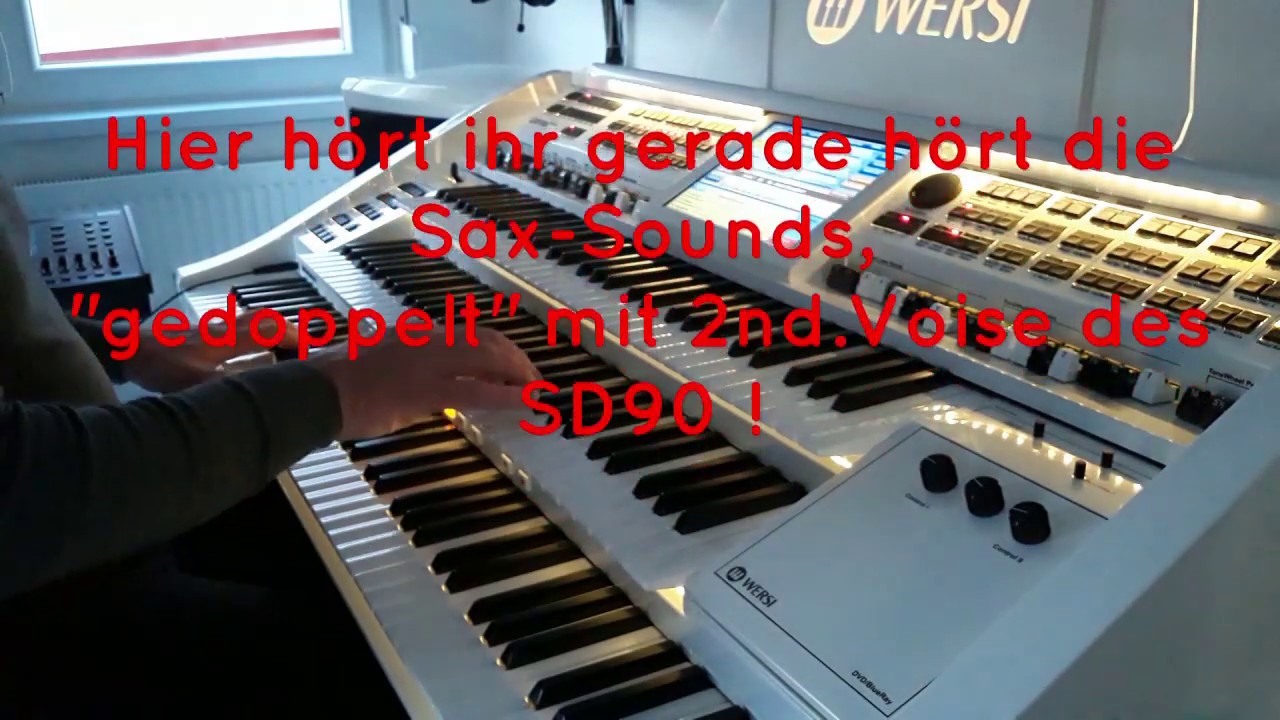 Cover Nana Mouskouri - Lieder die die Liebe schreibt ... gespielt an der Wersi Louvre & Ketron SD90