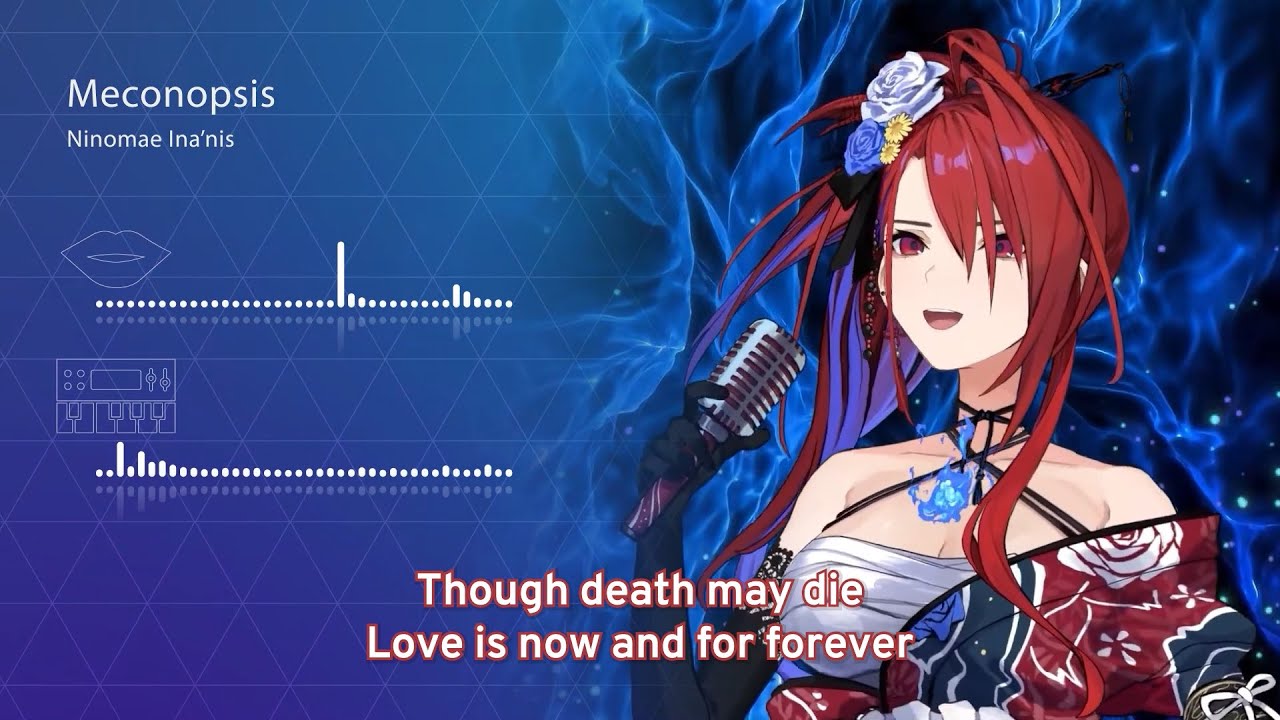 [Mixed/Mastered Audio] Meconopsis (Ninomae Ina'nis) sung by Elizabeth Rose Bloodflame