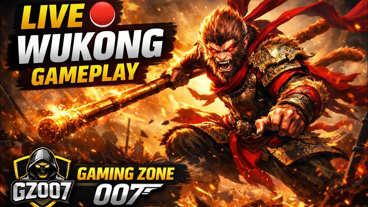 WUKONG PS5 Gameplay LIVE 🐒⚔️ | Insane Graphics & Hardcore Battles | GZ007 is live!
