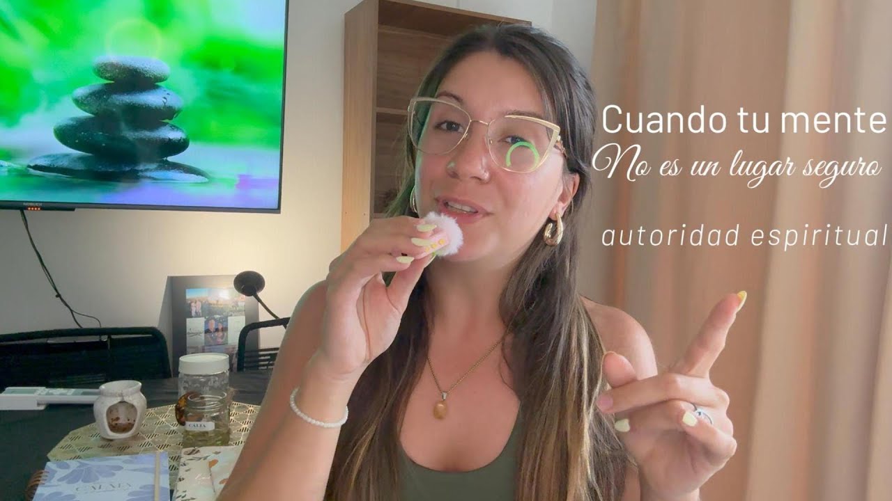Deja de pensar mier...  crea un espacio seguro. Autoridad espiritual