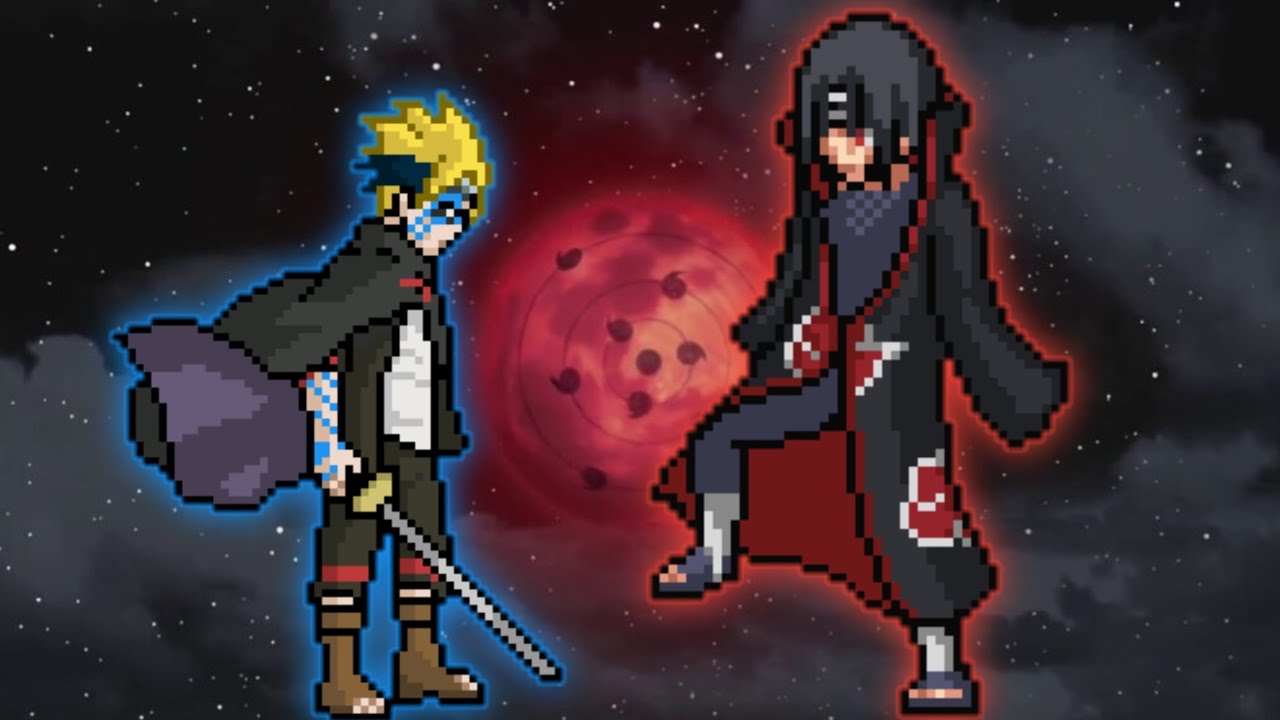 Boruto TBV(New) VS Itachi Uchiha in Jump Force Mugen