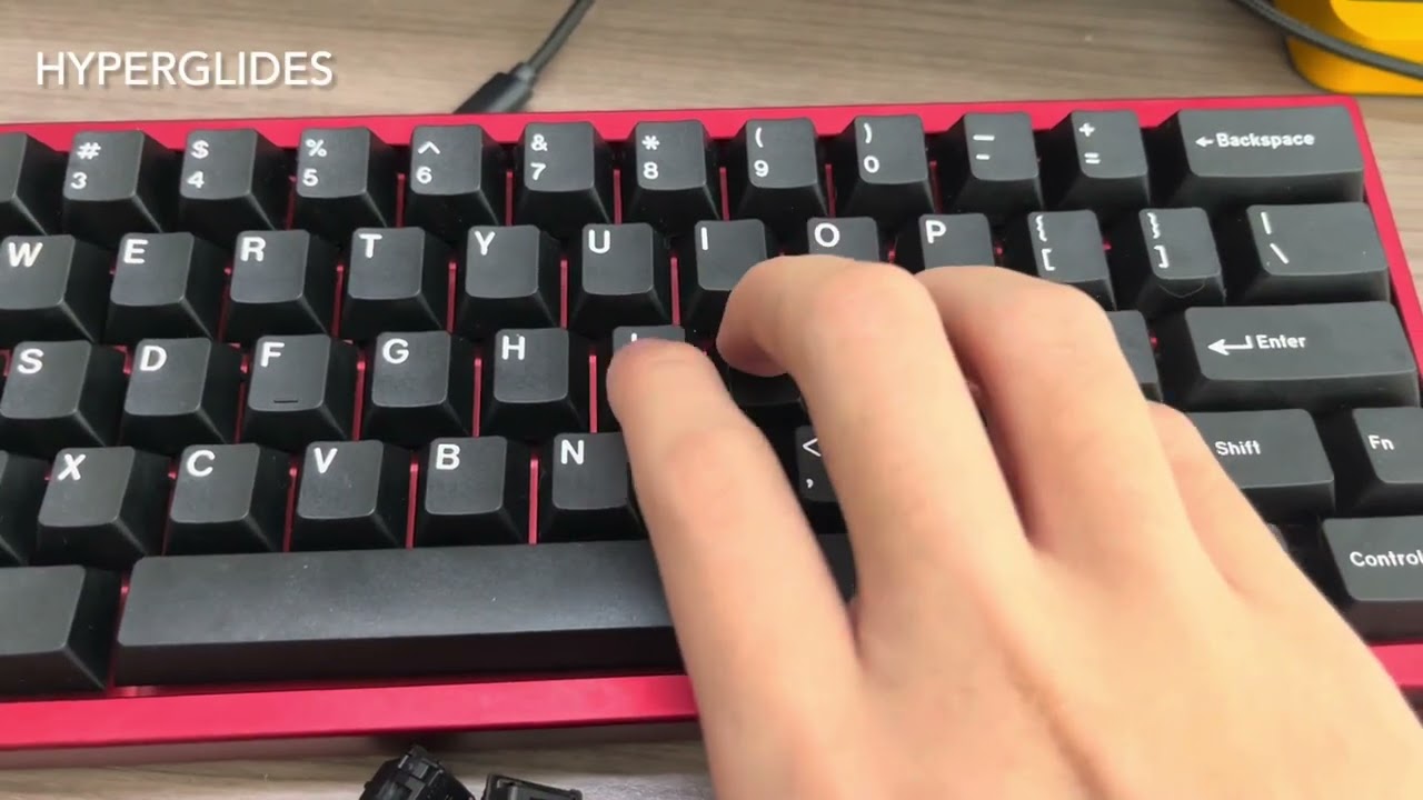 Cherry Mx Black Hyperglides vs Vintage comparison