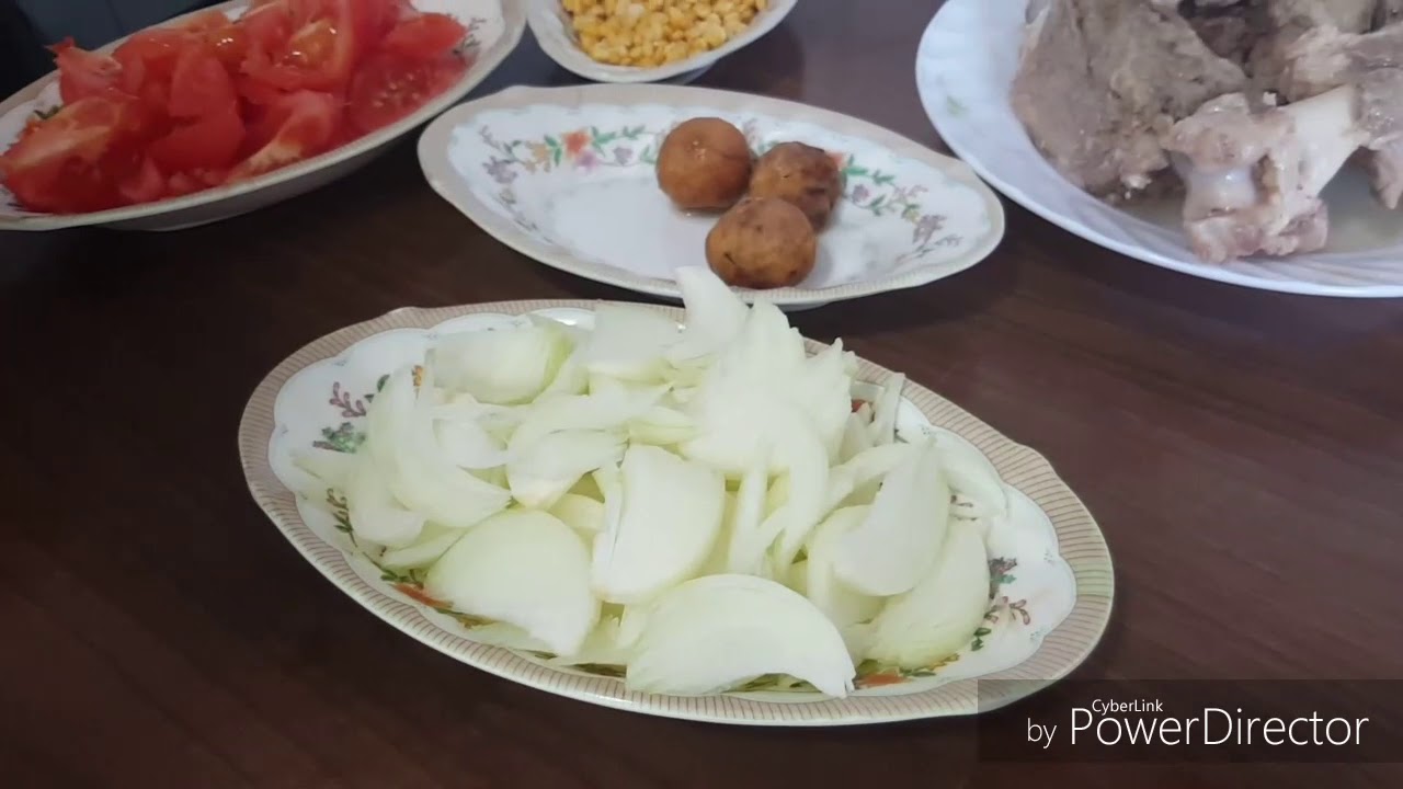 Tara Amin chonyati lenani tshribi gosht lagal plaw