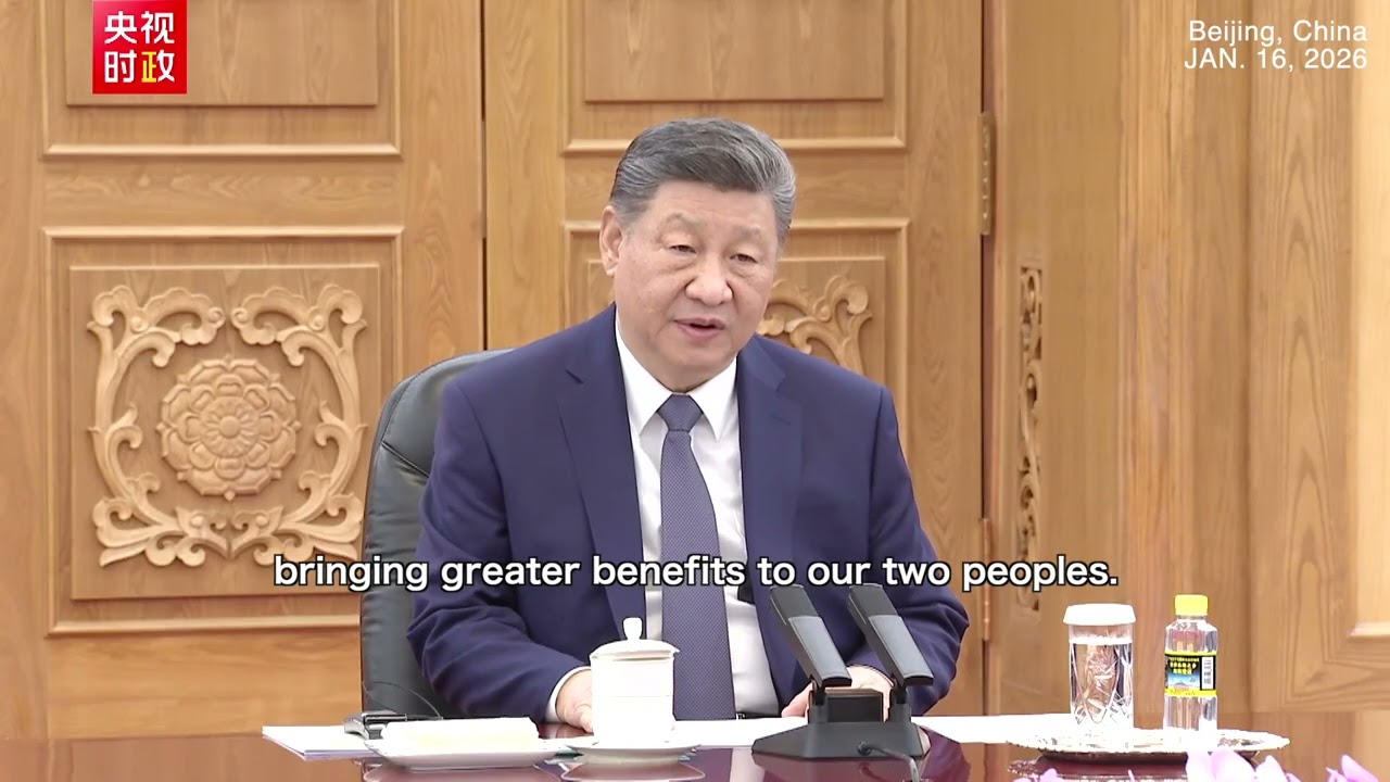 Chinese President Xi Jinping holds talks with Canadian PM Mark Carney in Beijing