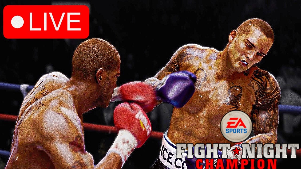 🔴LIVE NOW: FIGHT NIGHT CHAMPION GOAT DIFFICULTY+ REACTIONS + MORE GAMES!