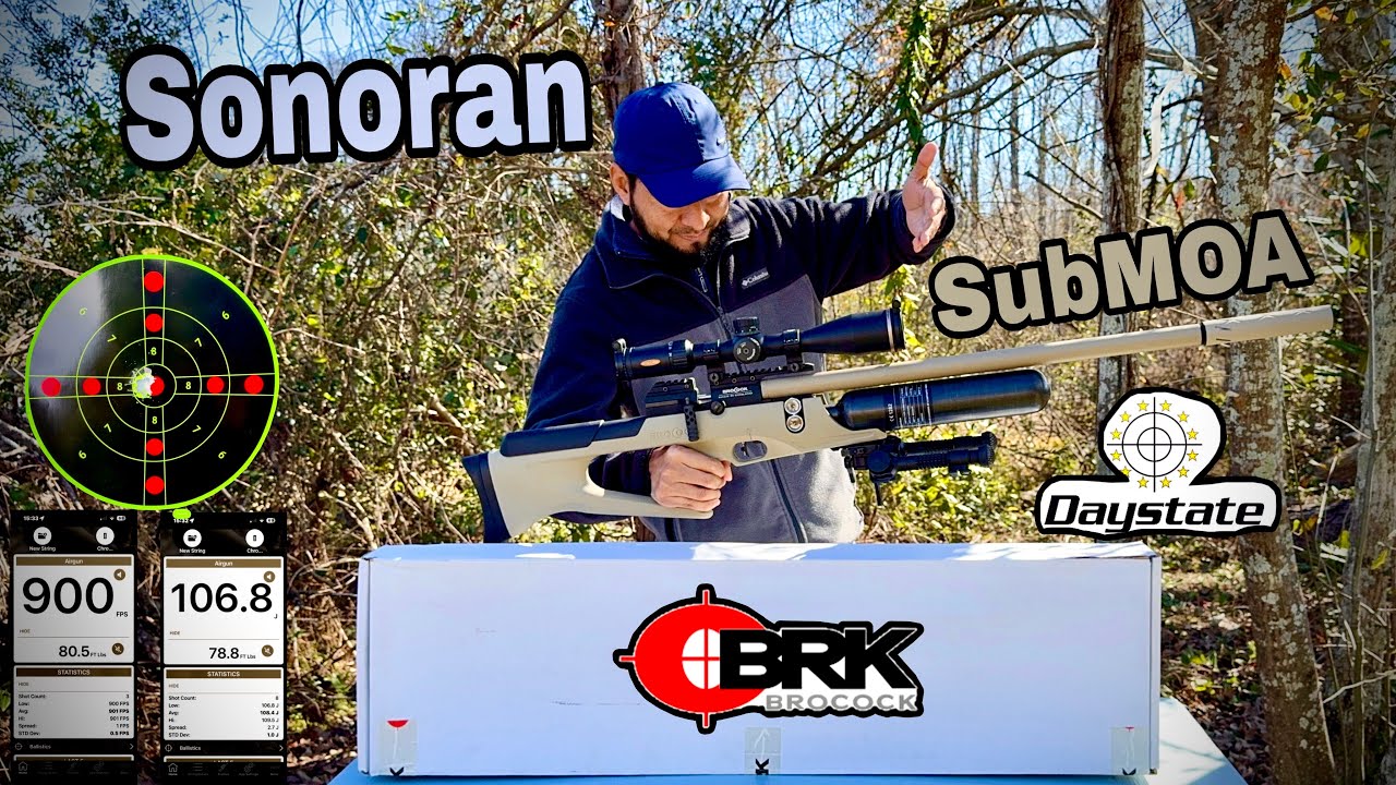 BROCOCK SONORAN .30 Cañón SubMOA 25”(Potente Y Preciso)Review #pcpairrifle 