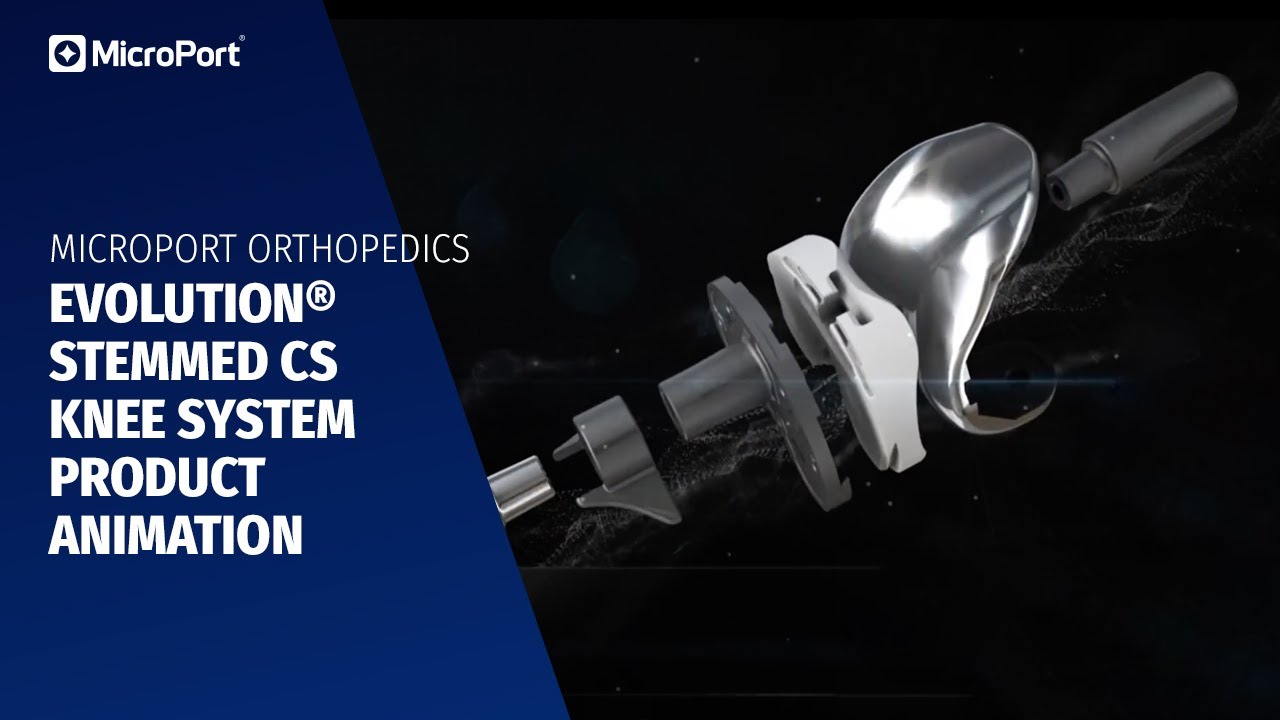 Evolution® Stemmed CS Knee System Product Animation