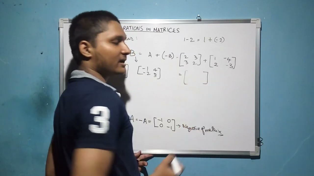 Operations on Matrices