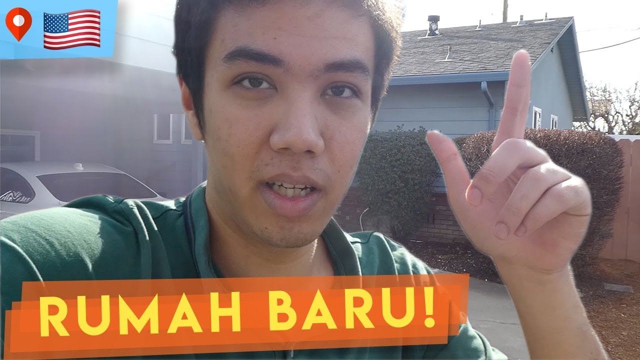TOUR RUMAH BARU di USA!! - (Bangunan Luas, Sewa Murah)