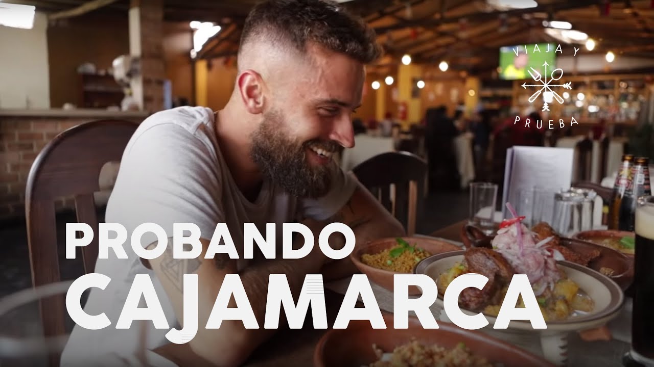Viaja y Prueba en Cajamarca, Luciano Mazzetti gozando en la tierra del carnaval.