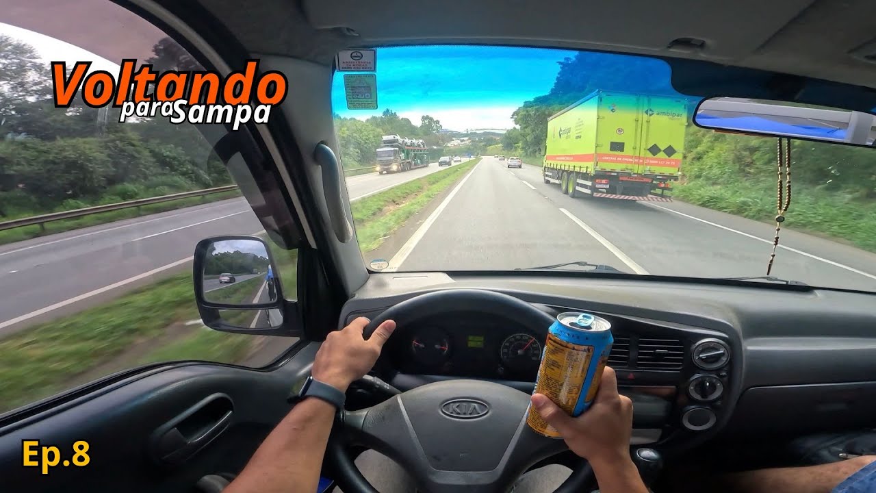 Passando pela divisa Mg x Sp 🚚💨 Ep.8