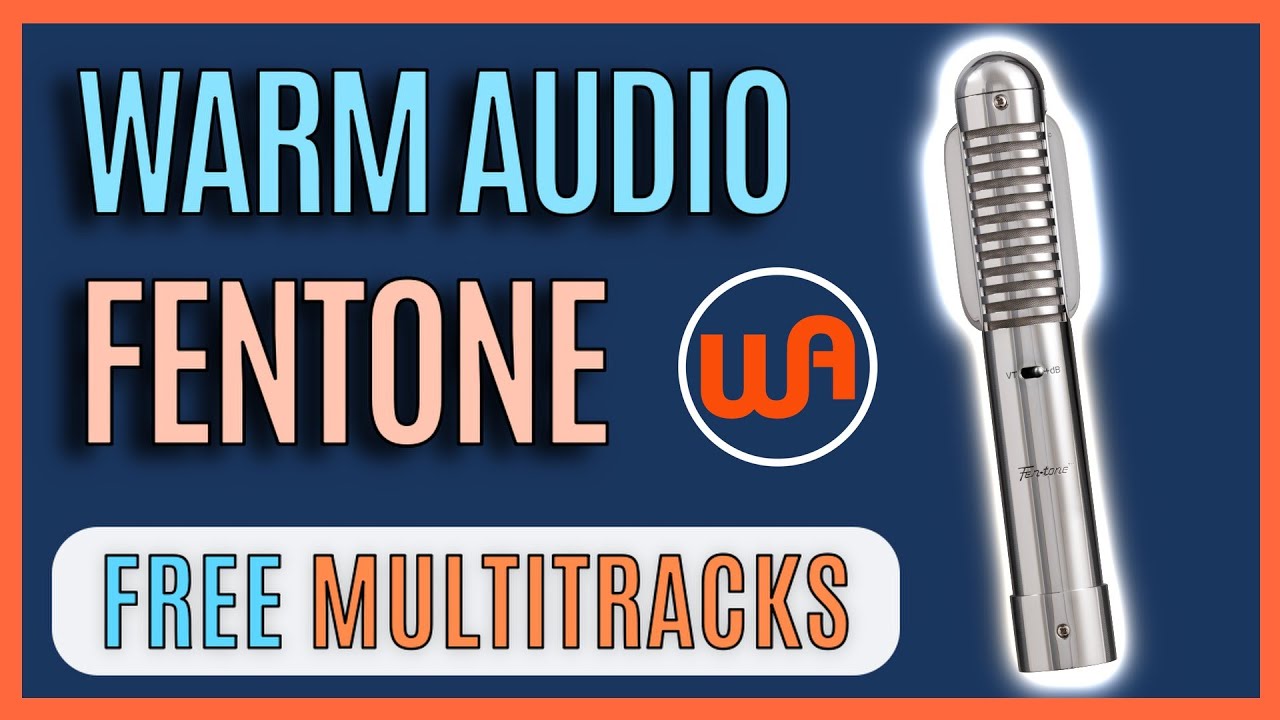 First Look @WarmAudioOfficial Fentone Ribbon Microphone: FREE Multitracks // Joe Carrell