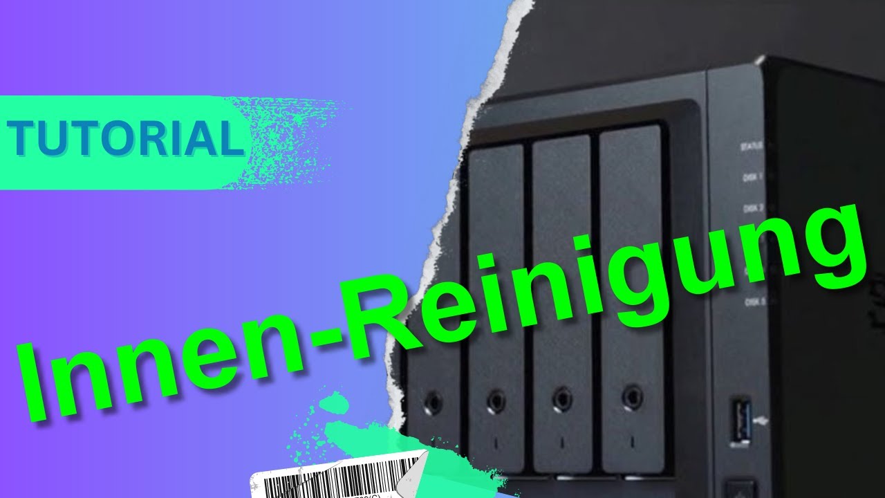 Synology DS 1621+ Reinigung mit einfachen Mitteln - so einfach geht´s