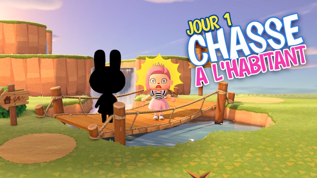 CHASSE À L’HABITANT DE L’ENFER !!! #1 ANIMAL CROSSING #ACNH