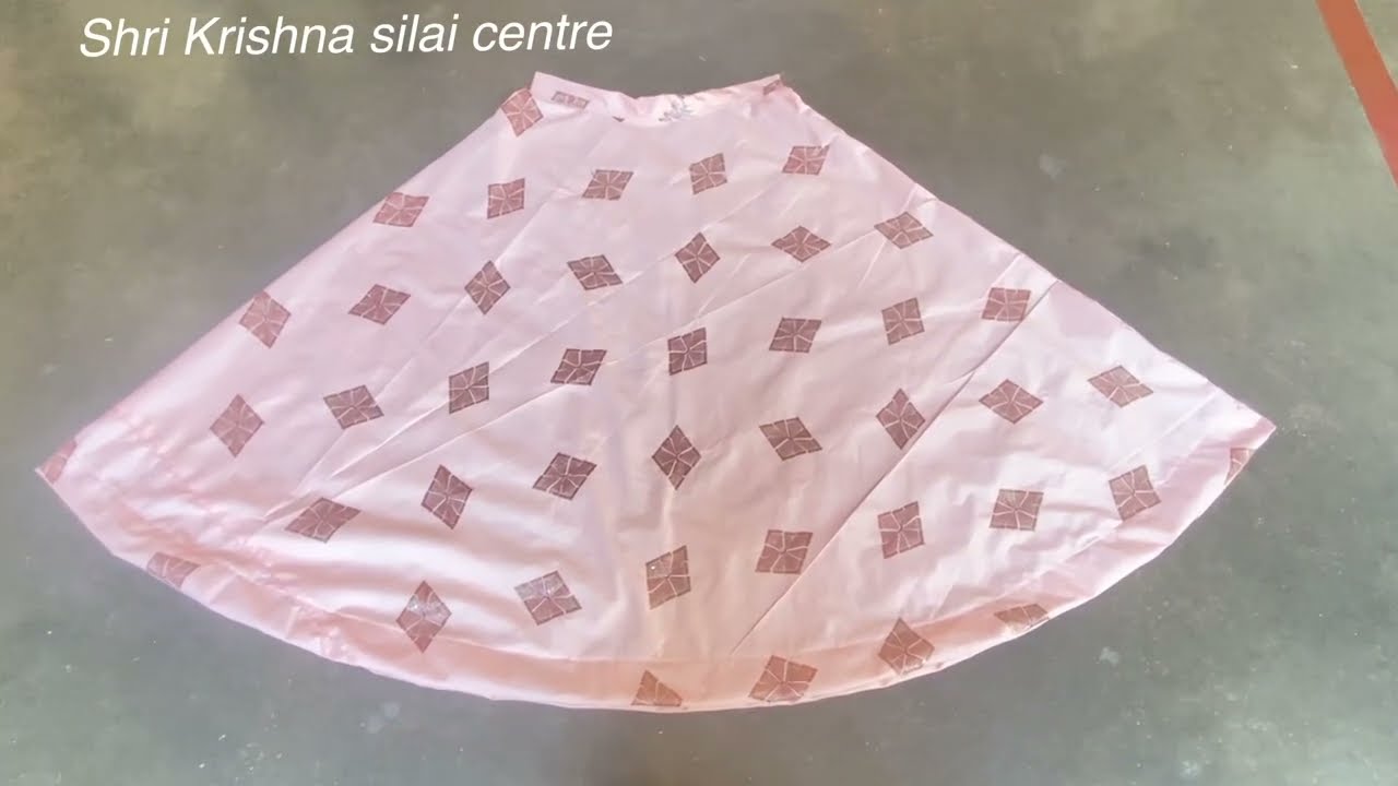 अंब्रेला लहंगा कटिंग और सिलाई का आसान तरीक़ा umbrella, lehenga cutting or stitching