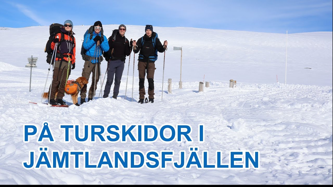 Turskidor i Jämtlandsfjällen - april 2019