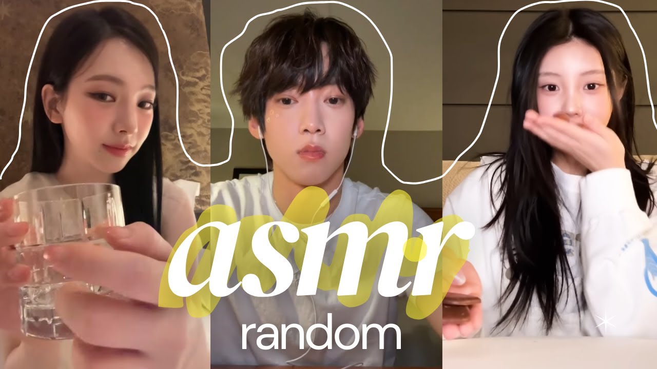 🎧🌷˖°⌕ kpop asmr random on live •.• 10 minutes no talking  ⌕°˖🌙✨