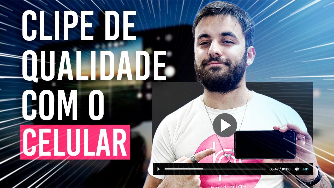 Como GRAVAR um CLIPE com o CELULAR? [COM QUALIDADE]