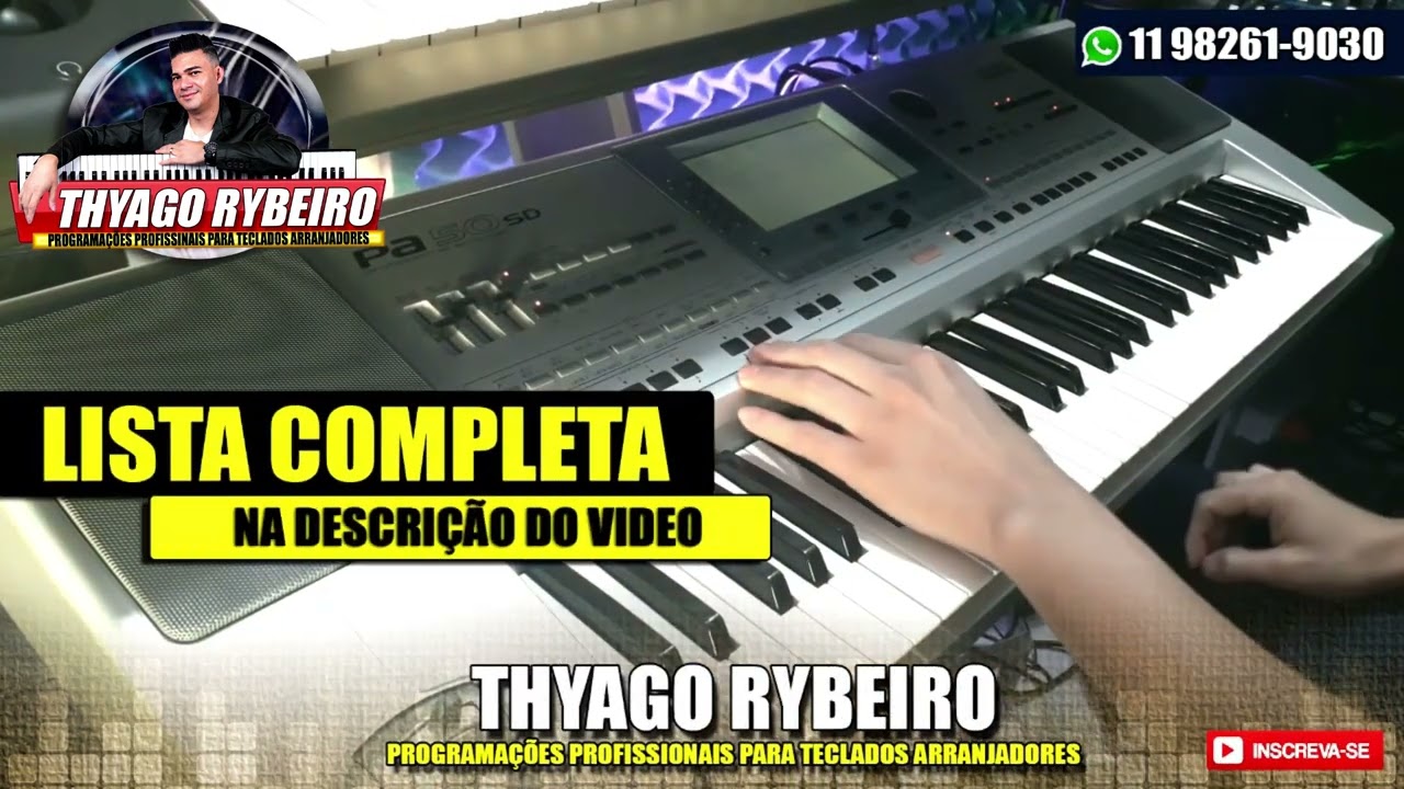 KORG #PA50 #PA60 #PA80 #PA1X #PA1XPRO RITMOS  PROFISSIONAIS - By Thyago Rybeiro