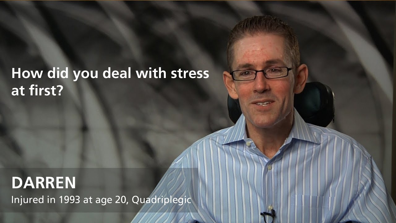 Darren: How did you deal with stress at first?