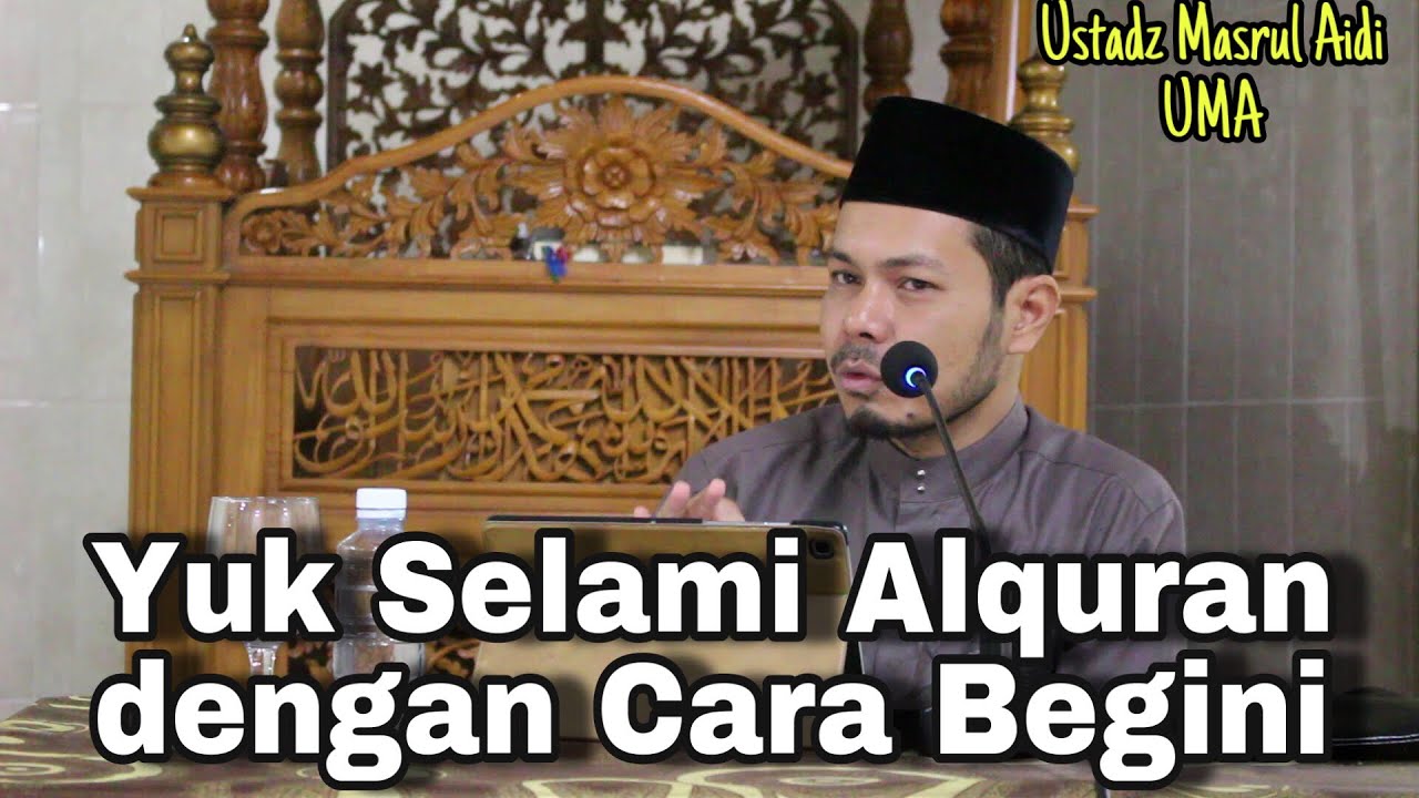 USTADZ MENJAWAB || Alquran & Iman || Ustadz Masrul Aidi || Perkusi Aceh