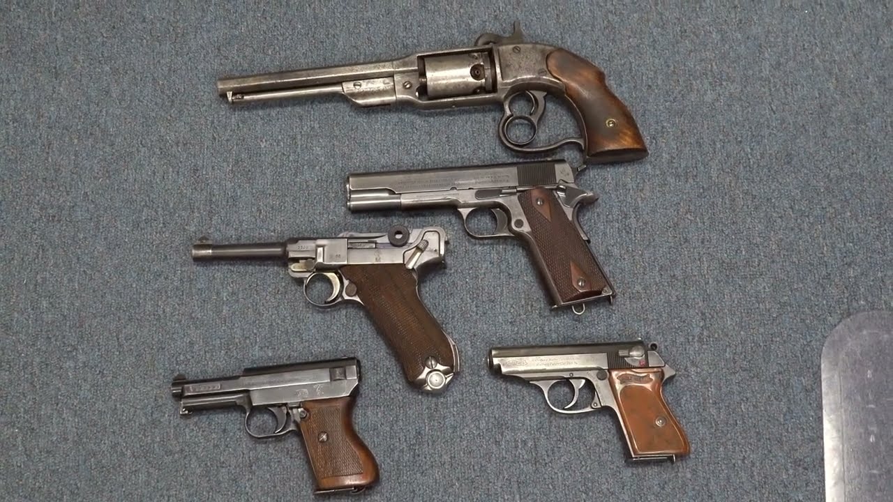 Pistols With A Navy Theme