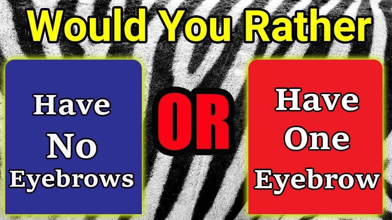 Would You Rather (WYR) Game Challenge #10 | Hardest choices ever made by you!
