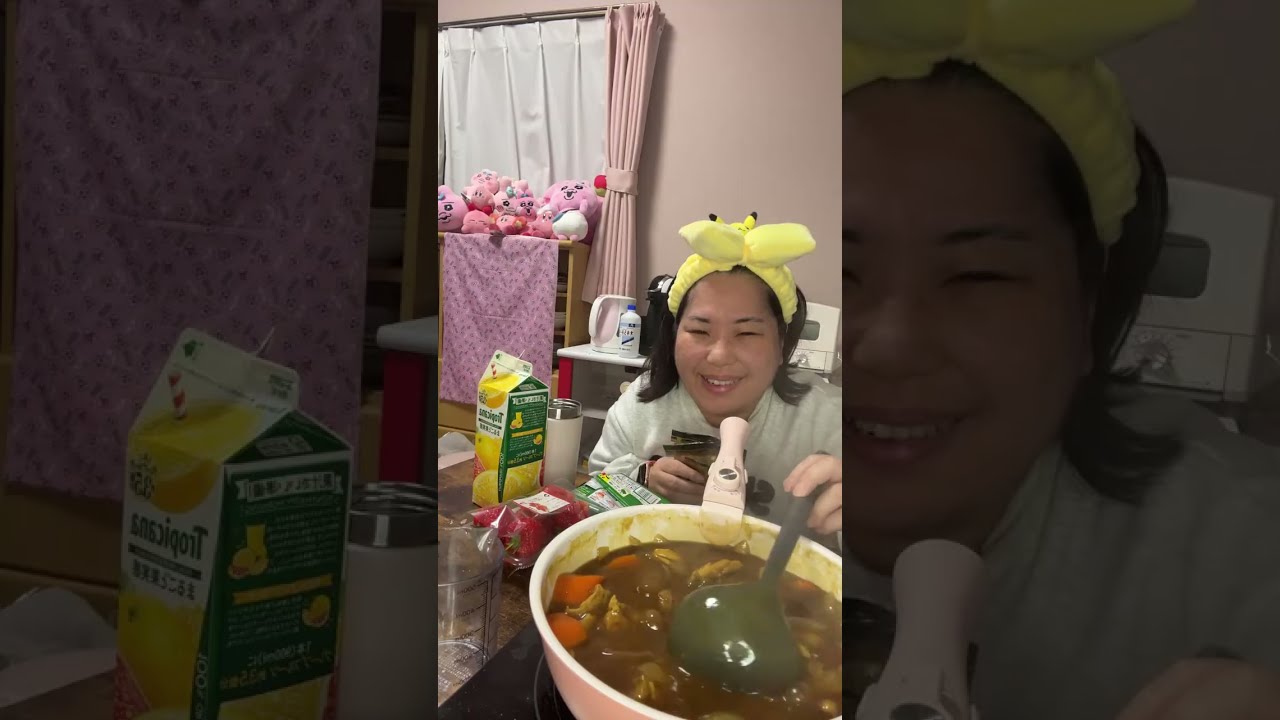 【夕飯ライブ】カレー🍛その2