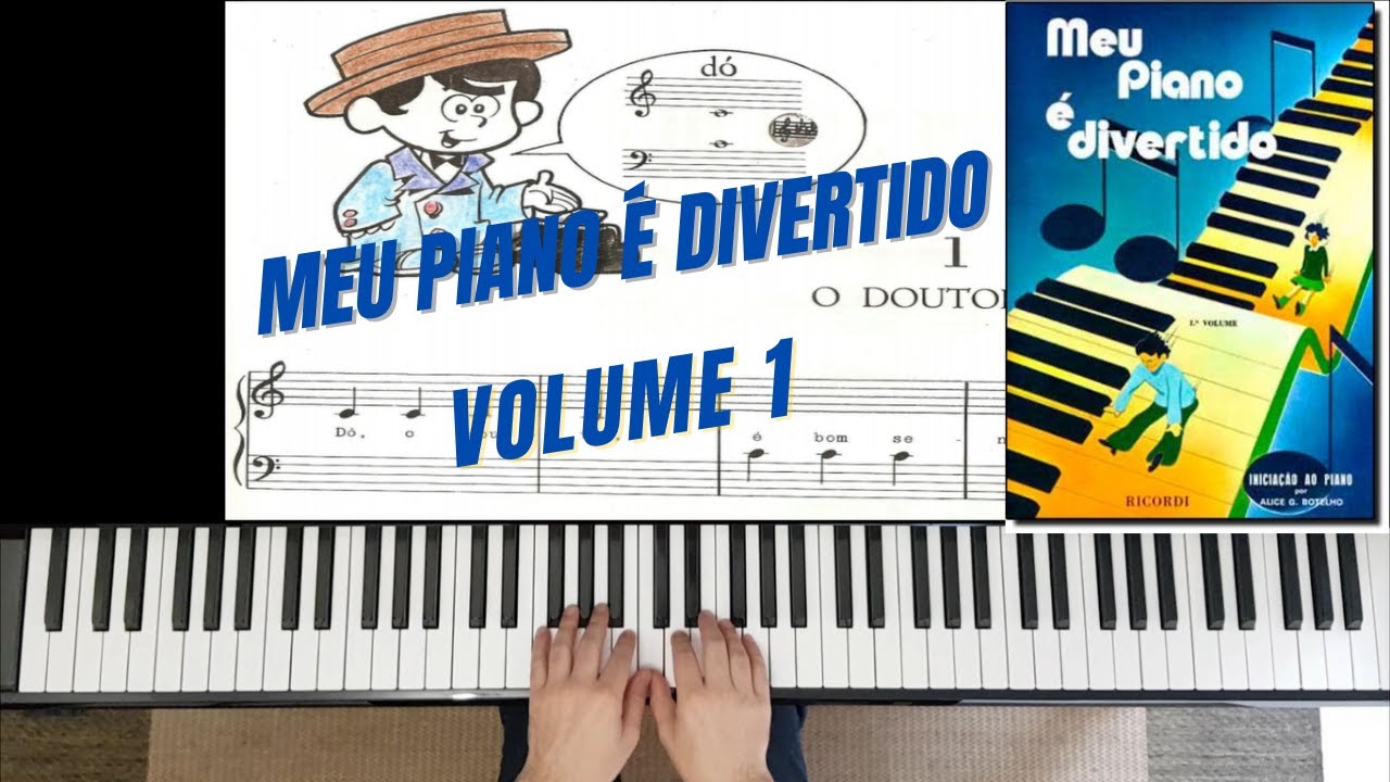 Meu Piano É Divertido ( Com Partitura )