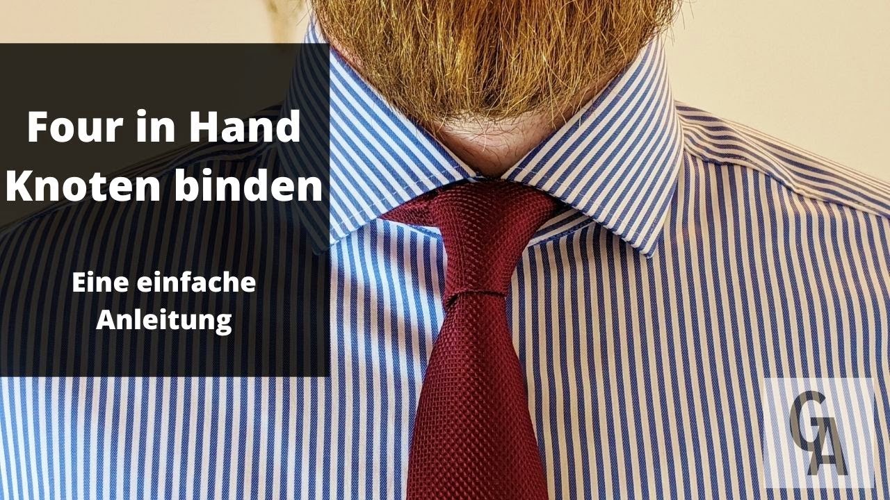 Anleitung zum Krawatte binden: Der 