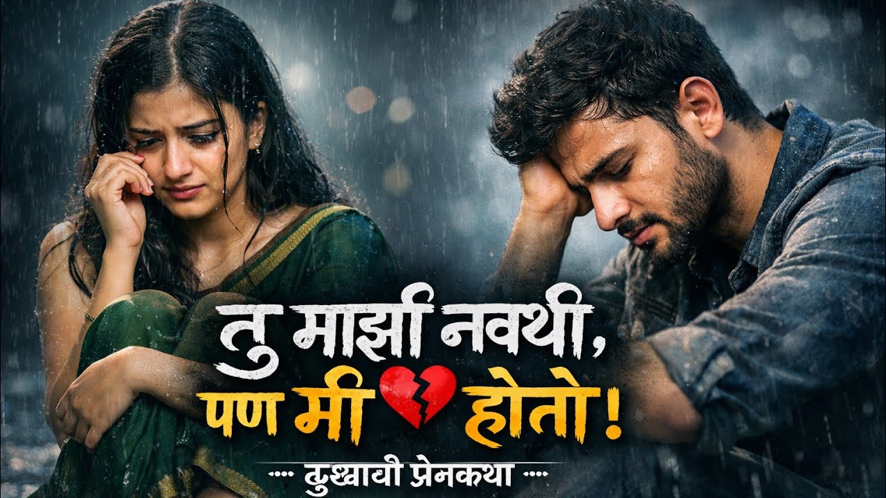 तु माझी नव्हती पण मी तुझा होतो...( मराठी ) दु:खाच गाणं...😭