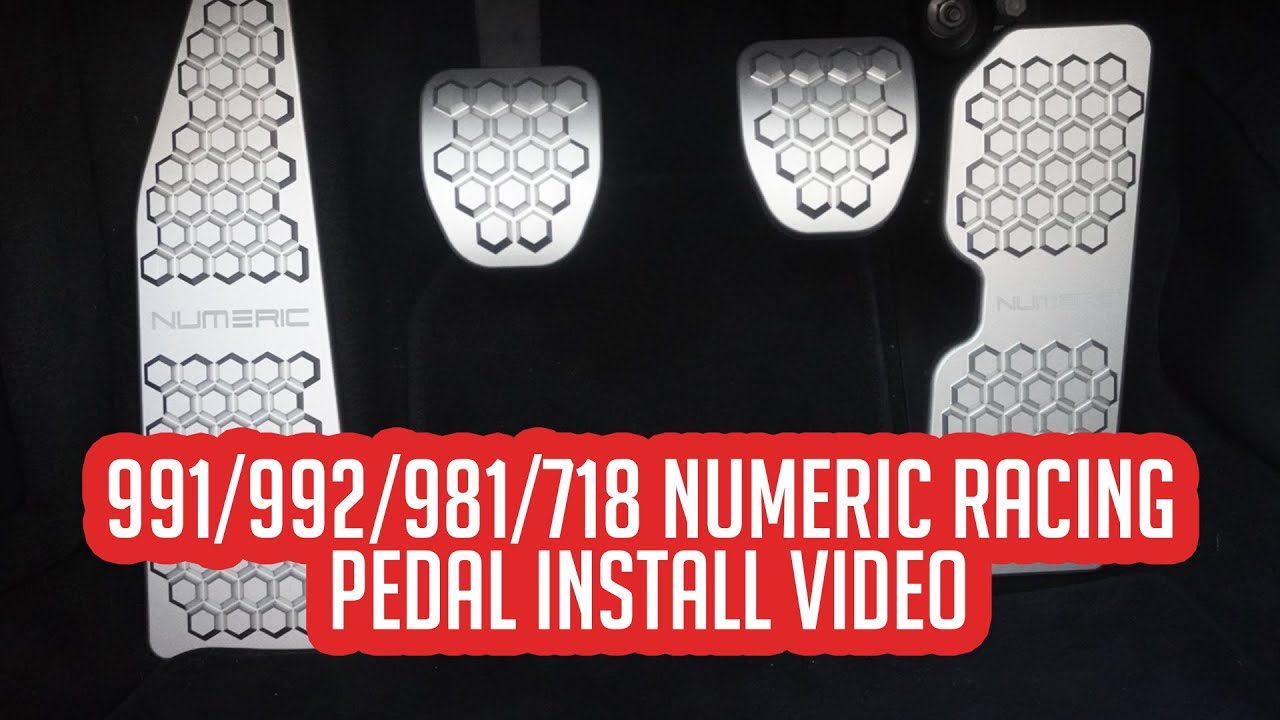 Numeric Racing Pedal Install 991/992/981/718