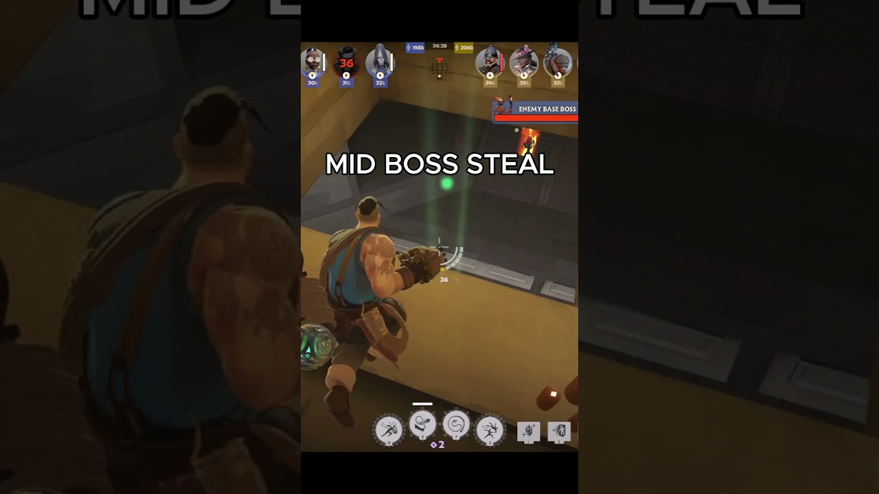 Mid Boss STEAL with Lash Ult! #deadlock #deadlockgameplay #gaming