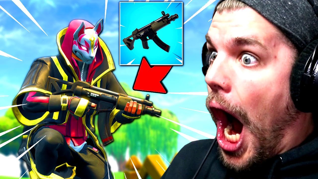 NOUVELLE ARME SMG sur FORTNITE BATTLE ROYALE !!