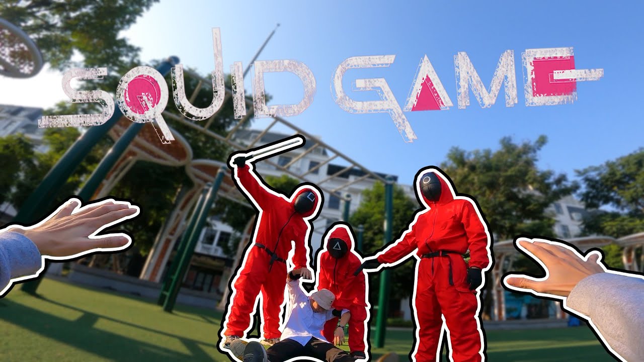 ESCAPING CRAZY SQUID GAME SOLDIERS IN THE REAL LIFE ( Parkour  POV Movie ) | Trò Chơi Con Mực
