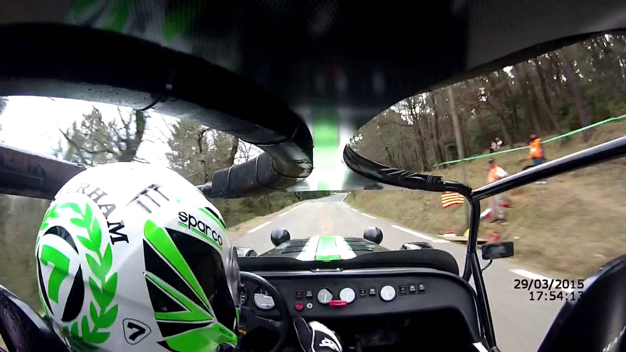 course de cote bagnols sabran 2015 caterham r 300
