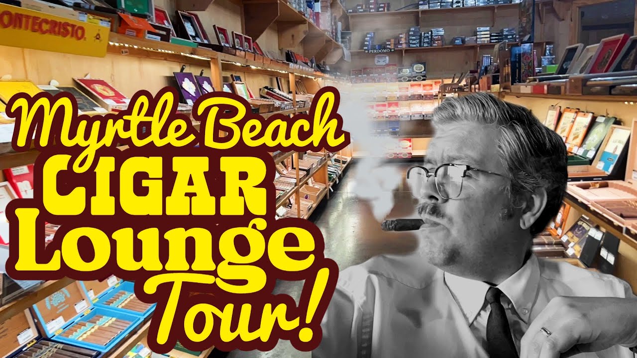 Экскурсия по сигарному салону в Миртл-Бич с Retro Myrtle Beach Guy: Сигарный магазин и The Inder Box