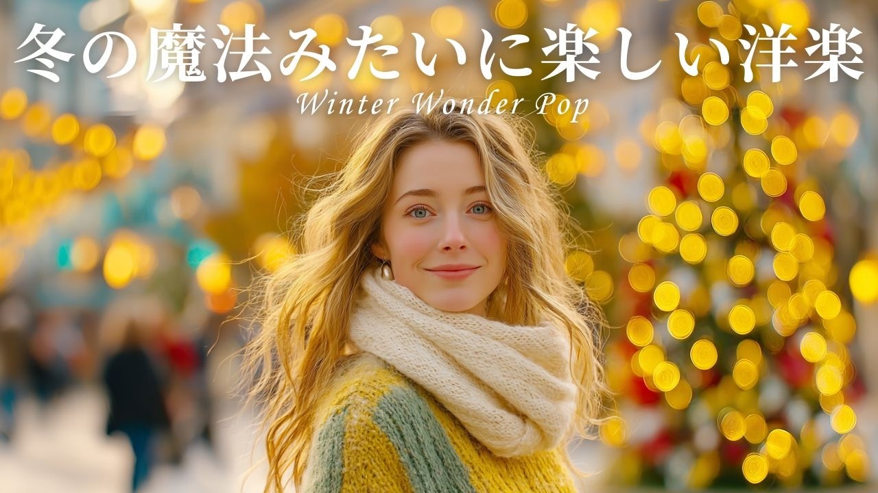 【Playlist】聴けば心が軽くなる✨イルミネーションみたいに輝く洋楽プレイリスト/playlist/Positive Pop/Work BGM/作業用BGM