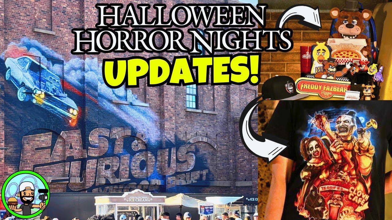 Halloween Horror Nights 2025 Updates | Blumhouse | MERCH REVEAL | Universal Studios Hollywood