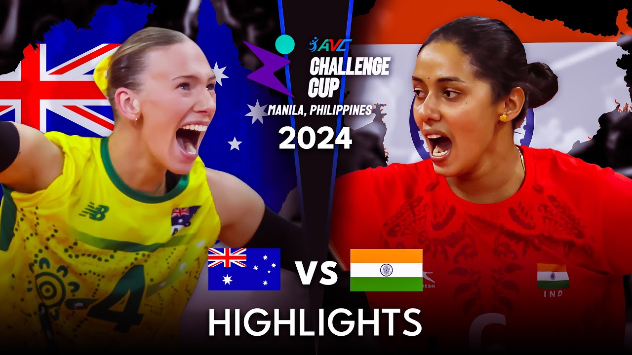 LEGENDARY MATCH | 🇮🇳 INDIA vs AUSTRALIA 🇦🇺 | AVC Challenge Cup 2024