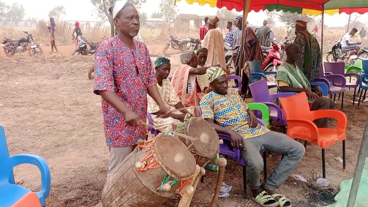 THIS IS TYPICAL AFRICAN CULTURE IN NORTHERN GHANA 🇬🇭 #dagbonculture #northernghana #princeayoko