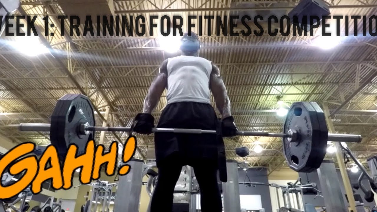 TRAINING FOR FITNESS COMPETITION NPC PREP