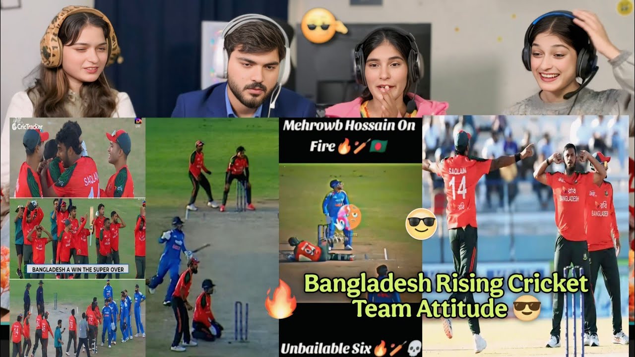 Bangladesh Beat India?! 😱 Rising Asia Cup Final Hype Reaction | Emotional & Savage Edits! 