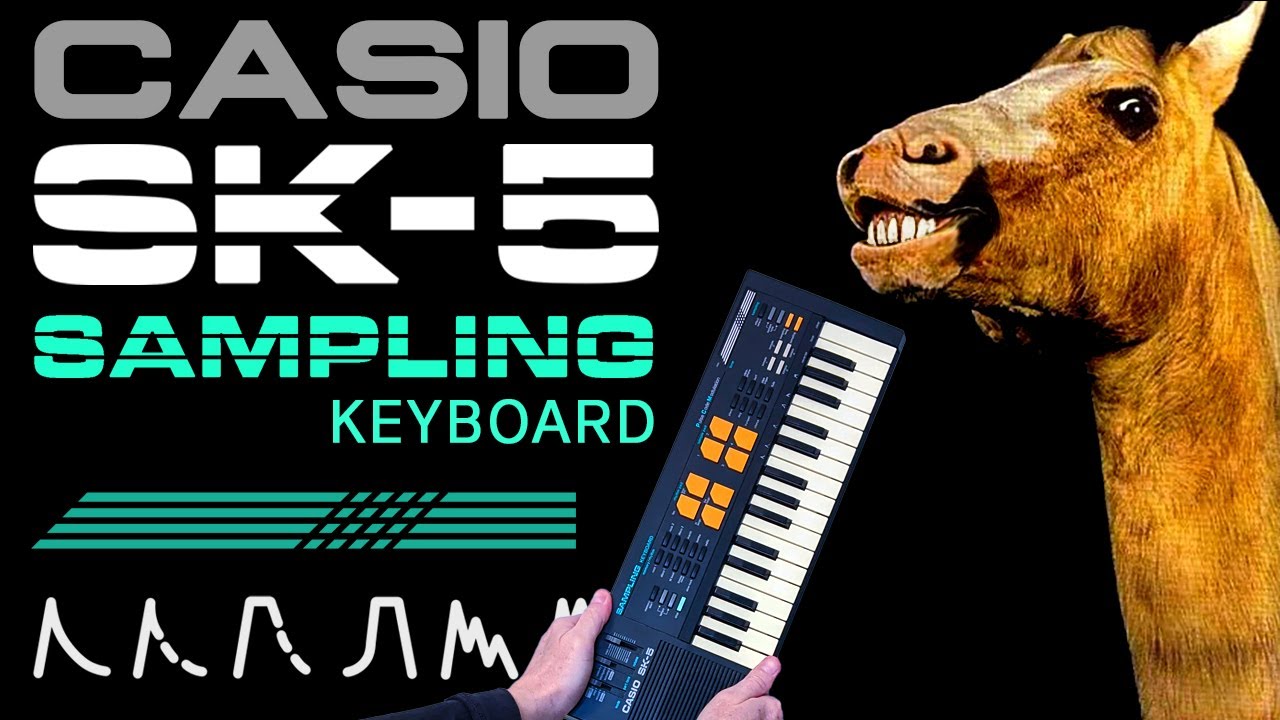 Casio Sk-5 Mini Sampling Keyboard (1985) - The Art of Making Noise
